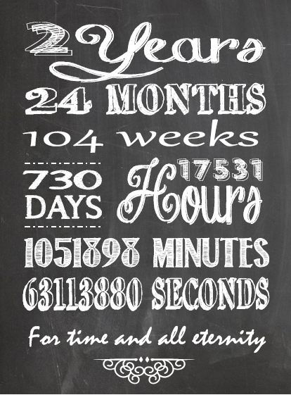 Annivesary 2 year